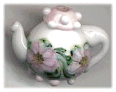 Floral Teapot Bead